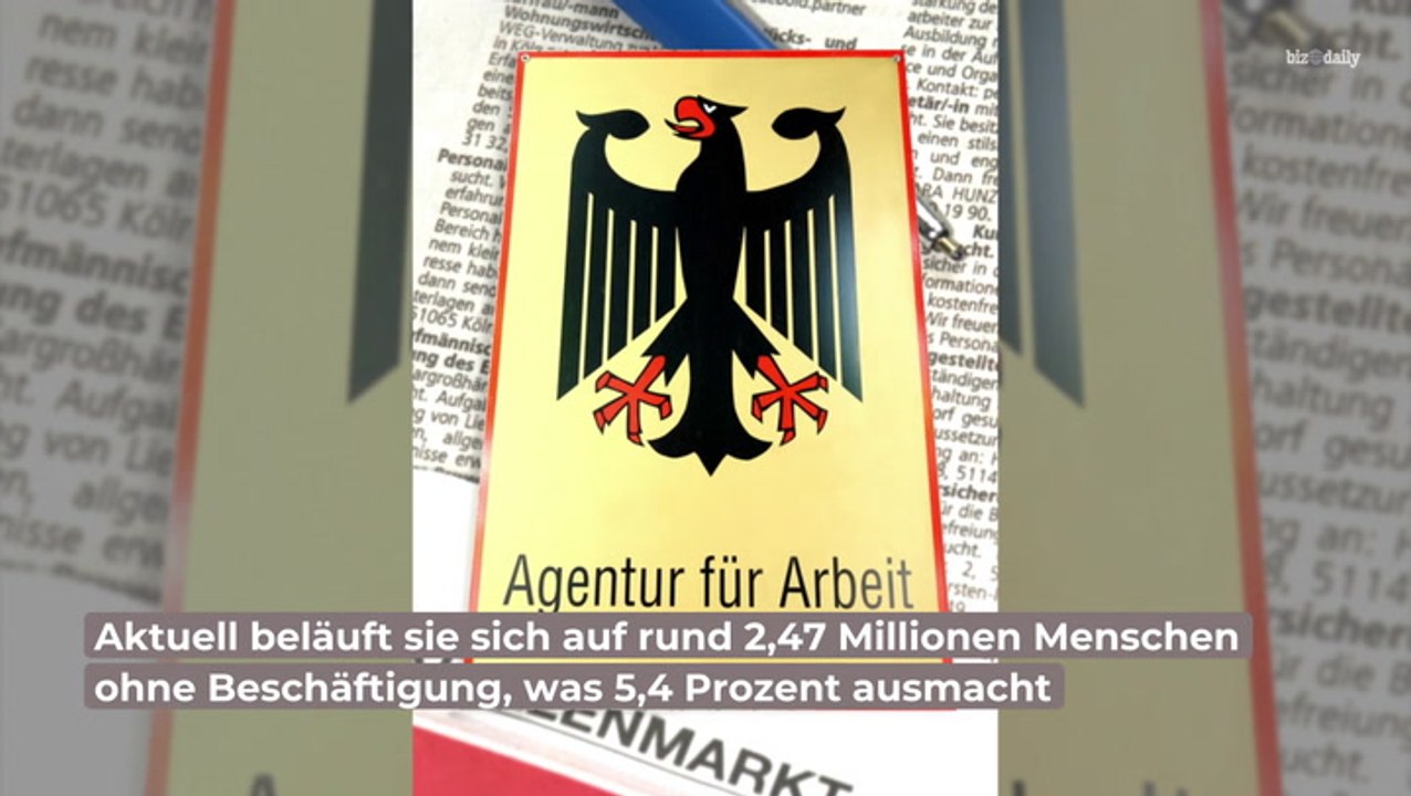 Arbeitslosenquote steigt mehr als üblich: Das sind die Hintergründe