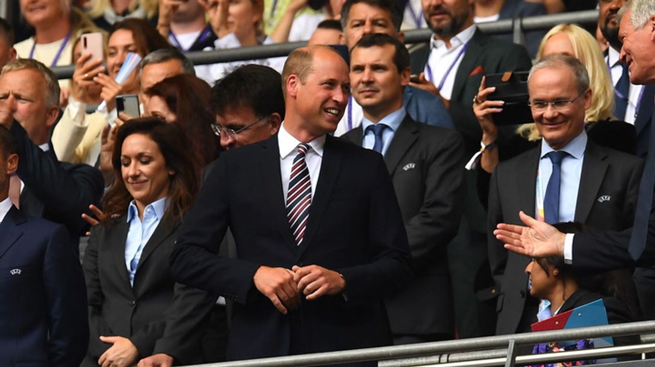 Prinz William beim Frauen EM-Finale: Doch wo ist Kate?