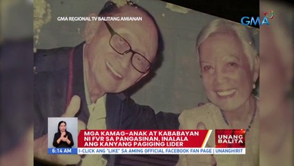 Mga kamag-anak at kababayan ni FVR sa Pangasinan, inilala ang kanyang pagiging lider | UB