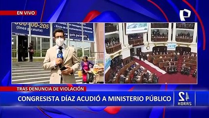 Congresista Freddy Díaz: "Estoy poniéndome a disposición de la Fiscalía"
