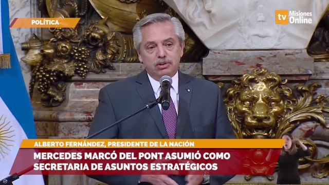 Mercedes Marcó del Pont asumió como secretaria de Asuntos Estratégicos