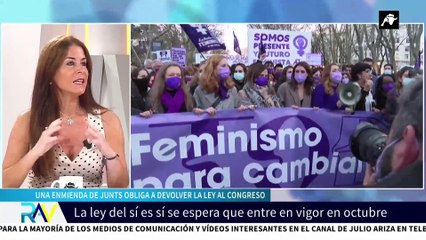 Carla Toscano sobre la ley del 'Solo sí es sí': 'Infravalora a las mujeres agredidas de verdad'