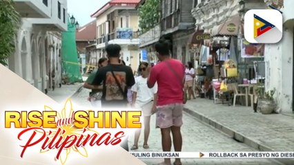 Vigan City, bukas na sa mga turista; Mga negosyo, nagbalik na rin