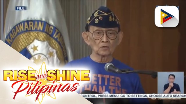 July 31 hanggang August 9, idineklarang period of national mourning bilang pagdadalamhati sa pagpanaw ni dating Pres. Fidel Ramos