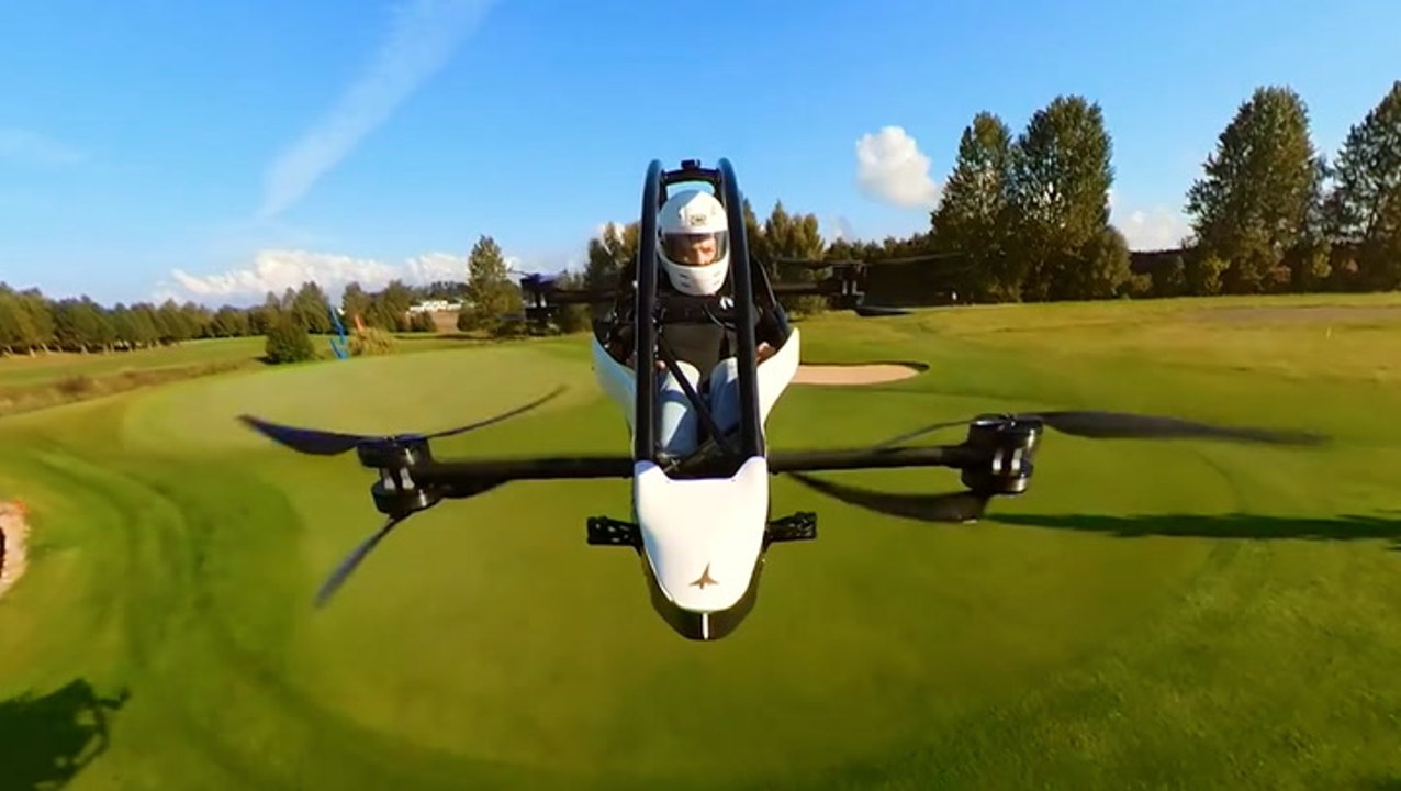 Tesla-powered flying car doesn't require a license
