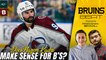 Does Nazem Kadri Make Sense for the Bruins? | Bruins Beat
