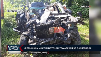 Kecelakaan Maut di Boyolali Tewaskan Eks Danseskoal