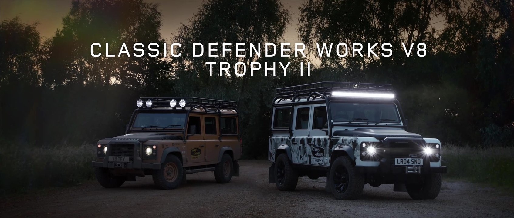 Land Rover Classic reveals Limited Edition Expedition inspired Classic Defender Works V8 Trophy II