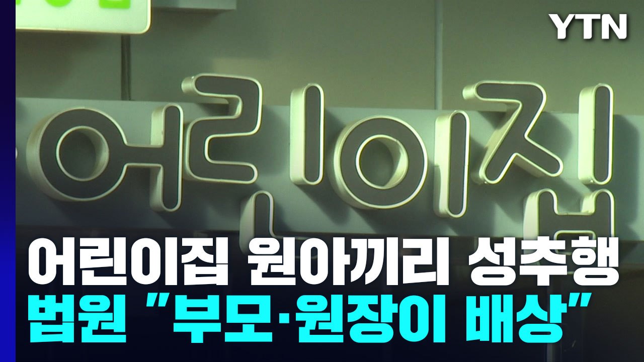 [단독] 어린이집 원아가 성추행...법원 "부모·원장이 배상해야" / YTN