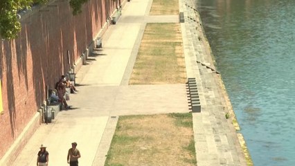 Toulouse : la ville face à une vague de chaleur