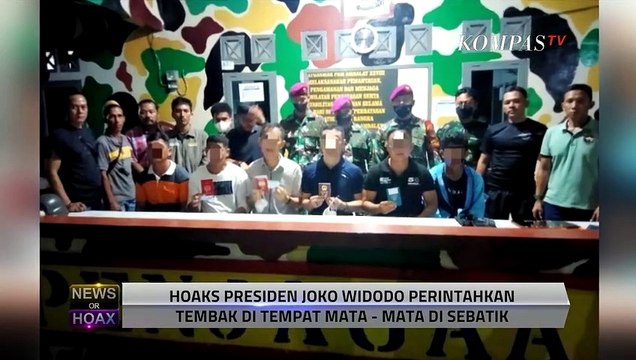 Hoax Presiden Joko Widodo Perintahkan Tembak Di Tempat - NEWS OR HOAX