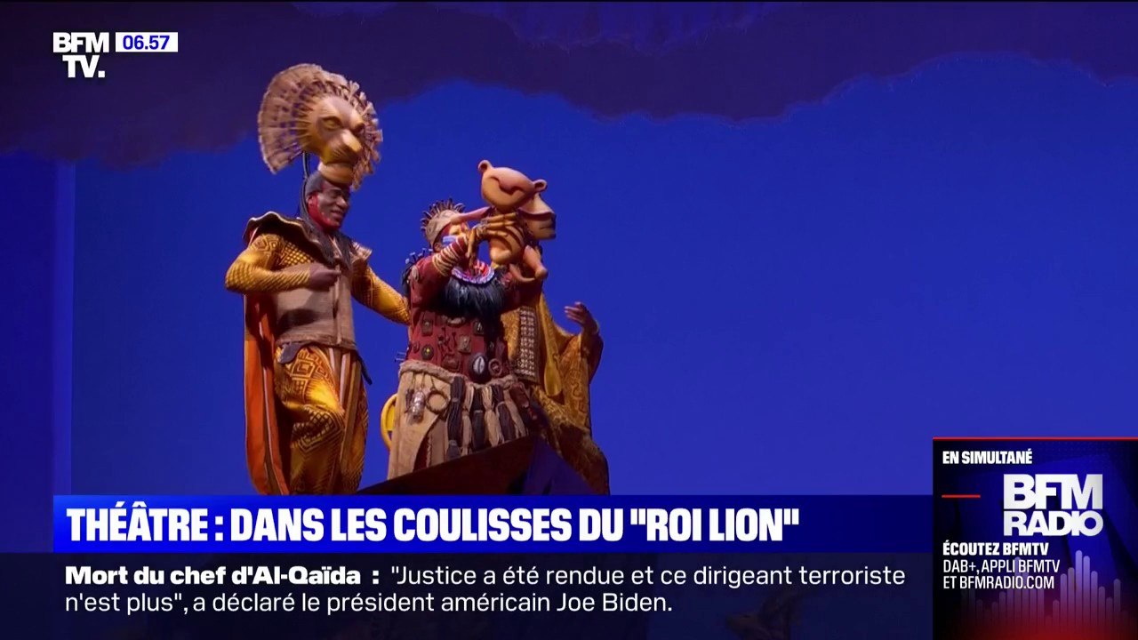 Dans les coulisses de la comédie musicale culte "le Roi Lion", qui sera jouée par une nouvelle distribution au théâtre Mogador