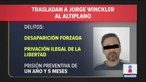 Trasladan a exfiscal de Veracruz, Jorge Winckler, al penal del Altiplano