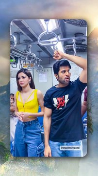 Ananya Pandey Vijay Deverakonda Liger Movie Artwork