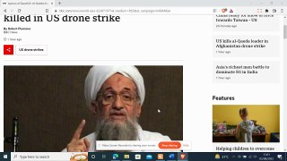 Ayman al-Zawahiri: Al-Qaeda leader killed in US drone strike