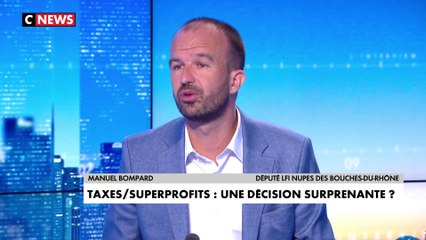 Manuel Bompard : «Mettre en place une taxe sur les superprofits est une mesure de justice sociale