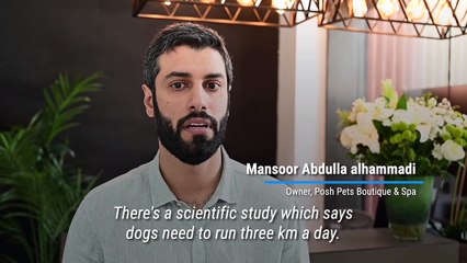 Mansour Al Hammadi, Posh Pet Owner speaking about the challenges for dogs