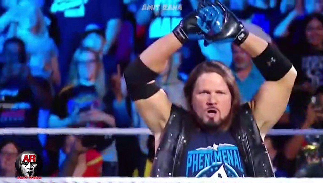 AJ Styles vs. The Miz vs. Mustafa Ali | United...