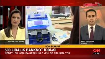 Bakan Nebati'den 500 TL'lik banknot iddialarına cevap