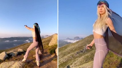 Aleyna Tilki'nin silahlı videosu gündem oldu: Bang bang