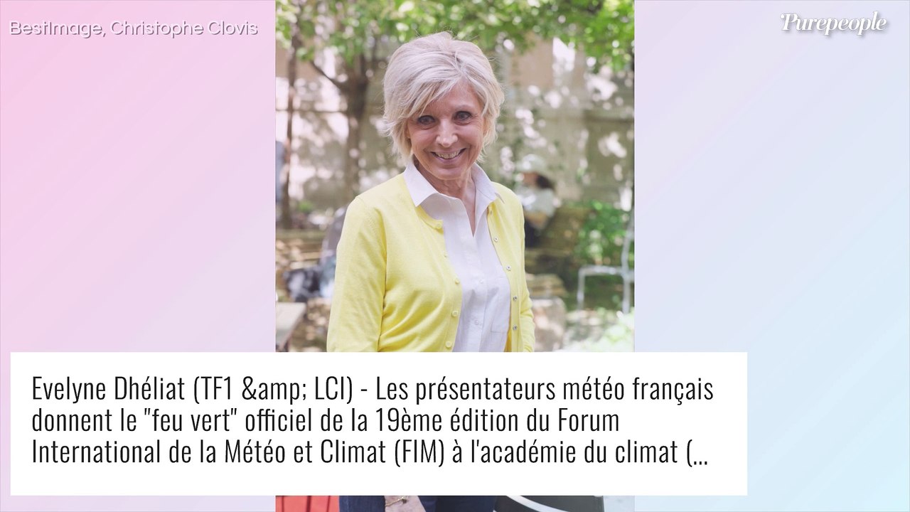 Evelyne Dhéliat avec les cheveux longs : sublime photo du passé de la présentatrice météo