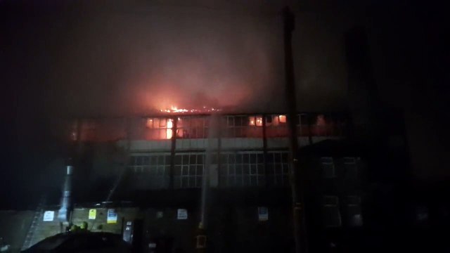 Hebden Bridge businesses on fire - video by Sarah Courtney