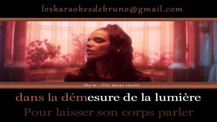 KARAOKE Shy'm - Elle danse encore