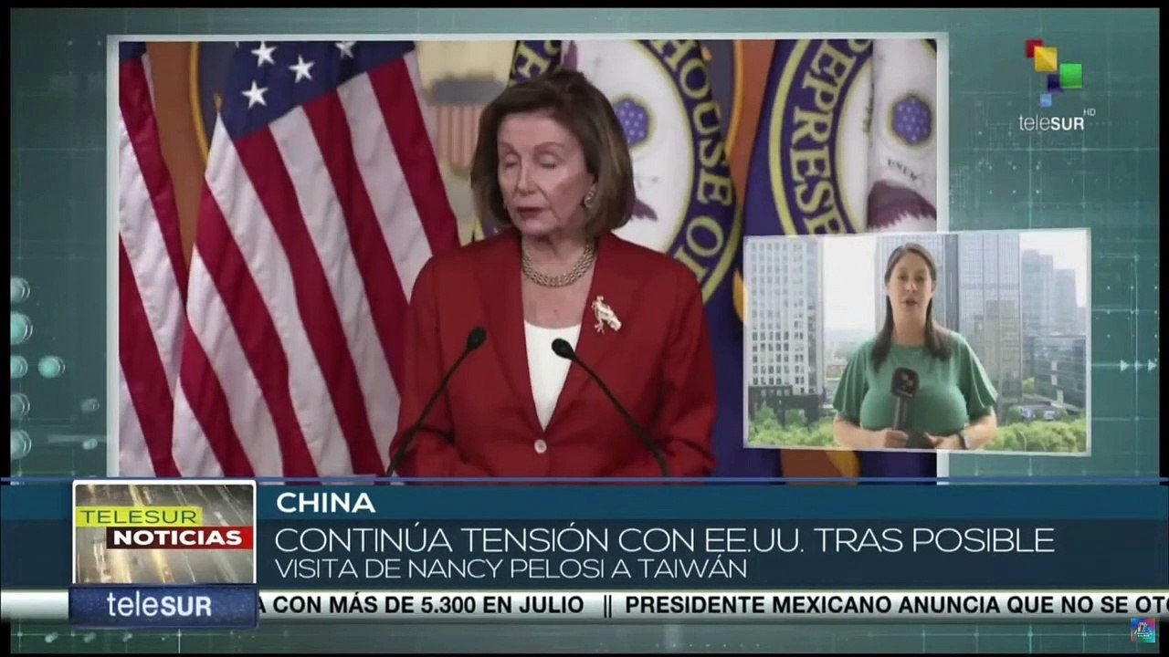Posible visita de Nancy PelosI provoca tensiones entre China y Estados Unidos