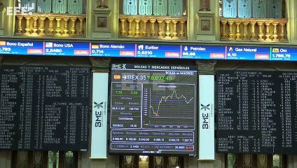 La bolsa española arranca la sesión con una caída del 0,3 % hasta los 8.060 puntos