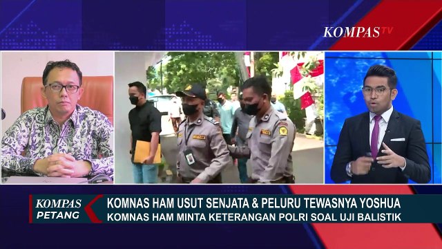 Selidiki Senjata yang Tewaskan Brigadir Yoshua, Komnas HAM : Ada 3 Hal Pokok yang Ingin Kami Tanya