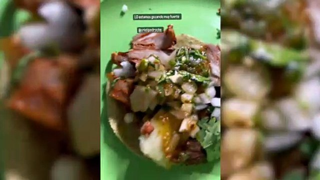 Cristina Pedroche y Daviz, vacaciones gastronómicas bien padres por México