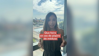 Que faire en cas de piqûre de méduse ?