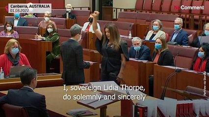 Australian senator calls Queen Elizabeth II 'colonising' in parliamentary oath