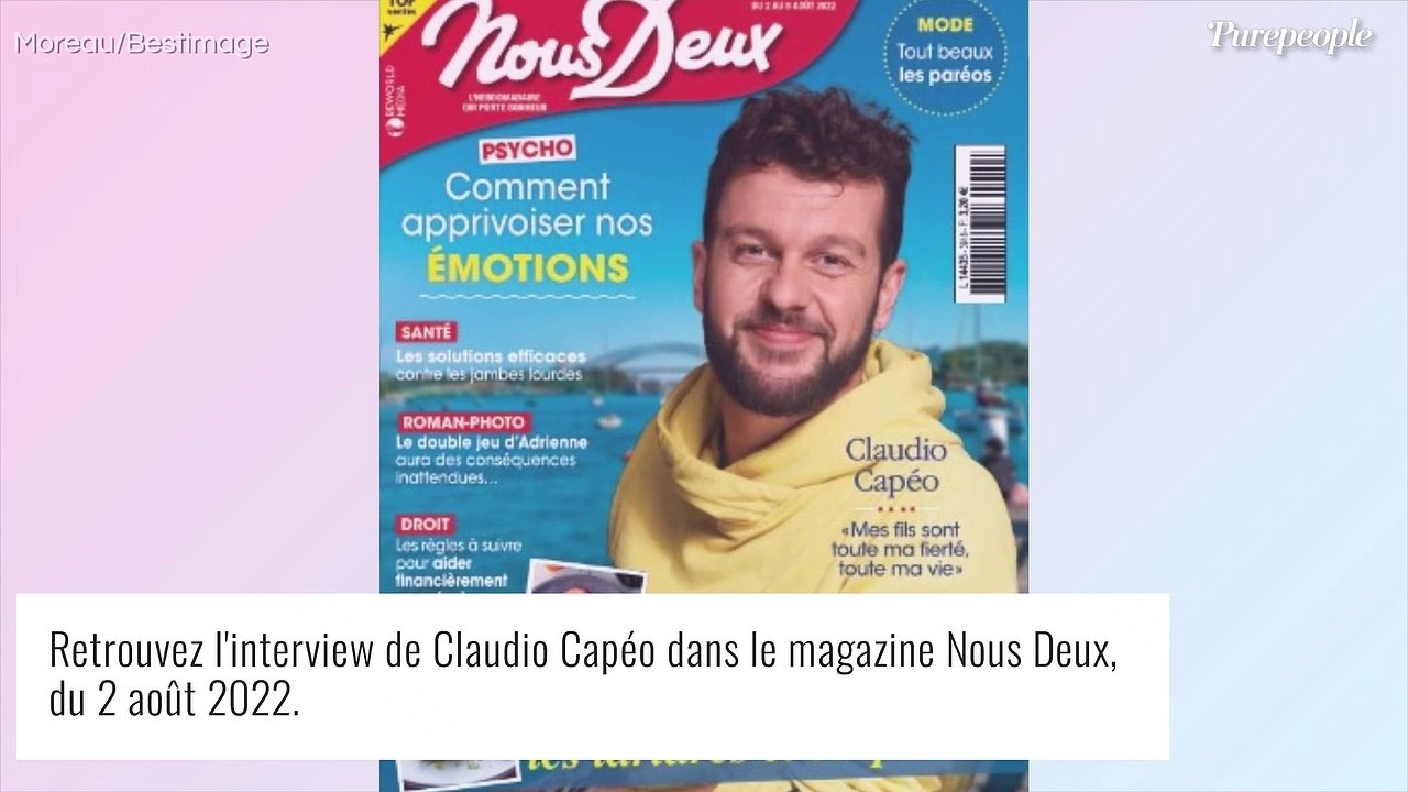 "C'était une grosse bêtise" : Claudio Capéo, un papa qui ne gâte plus ses garçons !