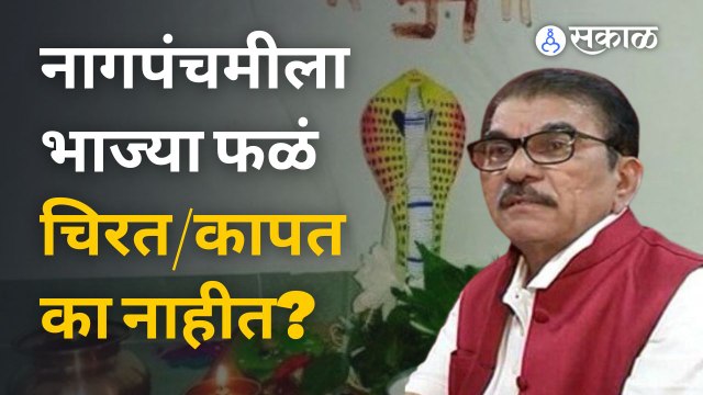 नागपंचमी सणाचं महत्व काय? सांगताहेत थेट अमेरिकेतून पंचांगकर्ते दा. कृ. सोमण |Sakal Media