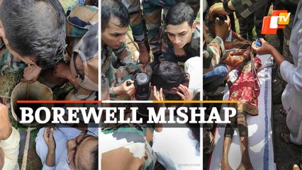 12-Year-Old Girl Stuck In Borewell | Army Officials Come To Rescue