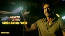 Singham Returns | Singham ka Panja | Movie Scene | Ajay D, Kareena K, Pankaj T | Rohit Shetty