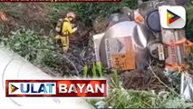 Chemical sa paggawa ng sabon na tumagas mula sa isang truck, umagos sa ilang ilog sa Davao City; Chemical spill, pinangangambahan