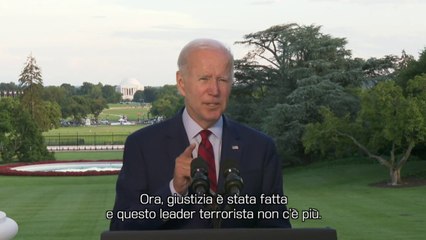 Al Qaida, ucciso il leader al-Zawahiri. Biden: "Giustizia è fatta"