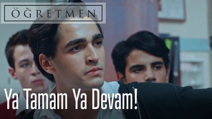 tamam mı devam mı - Öğretmen