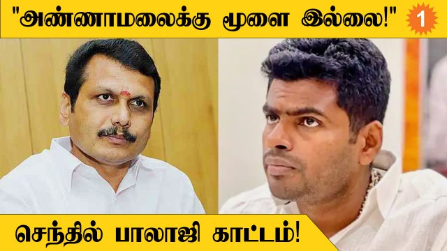 Annamalai என்ன Finance Ministerஆ? - Senthil Balaji *Politics