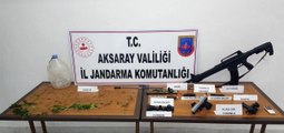 Son dakika haberleri | Aksaray'da jandarma kenevir ekip uyuşturucu ticareti yapan şahsı gözaltına aldı