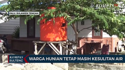 Warga Hunian Tetap Masih Kesulitan Air