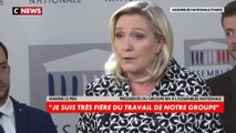 Marine Le Pen : «On n’a senti aucune impulsion dans ces 100 premiers jours d’Emmanuel Macron»
