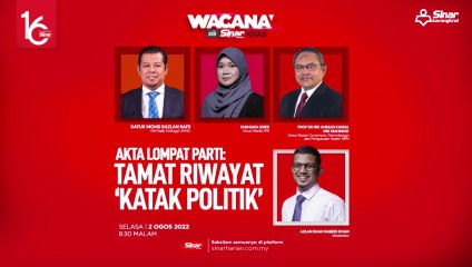 [LIVE] Akta Lompat Parti: Tamat riwayat 'katak politik'