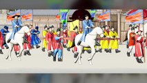 [서울] 광화문광장 변천사, 미디어아트로 만나요 / YTN