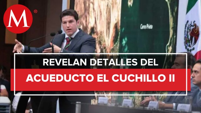 Garantiza gobernador de Nuevo León 10 mil lps de agua de El Cuchillo II