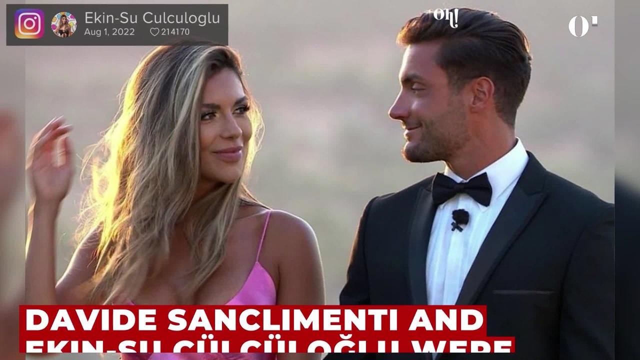 Love Island: Davide Sanclimenti and Ekin-Su Cül...