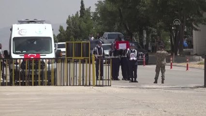 Şehit korucu Kerem Mehmetoğlu için tören düzenlendi