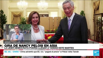 Informe desde Beijing: China despliega fuerzas militares ante la posible visita de Pelosi